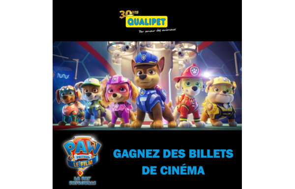Concours QUALIPET - Gagnez 5x 4 billets cinéma pour le film "LA PAT ...