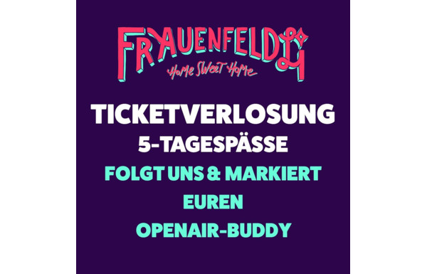 Frauenfeld open air dates