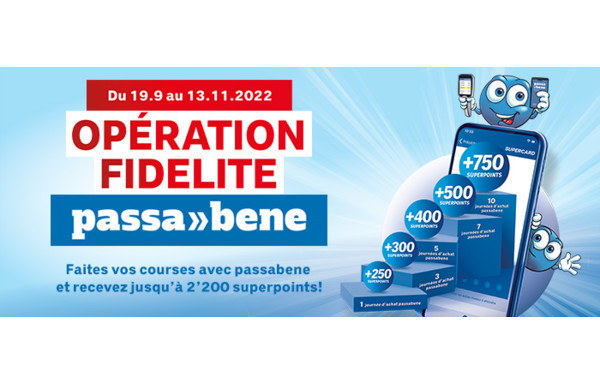 Bon plan Coop SuperCard - Du 19 septembre au 13 novembre 2022, faites vos courses avec passabene ...
