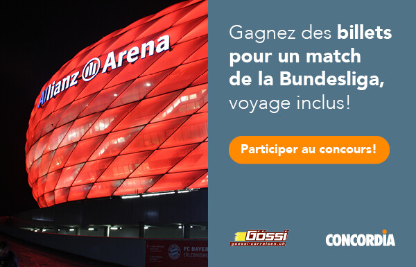 Concours Concordia - Gagnez 2 billets pour un match de Bundesliga ...