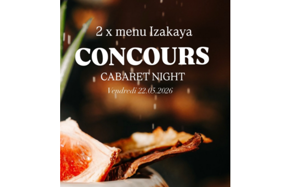 Concours instinct_amazonia - Gagnez vos 2 menus Izakaya pour le Cabaret ...