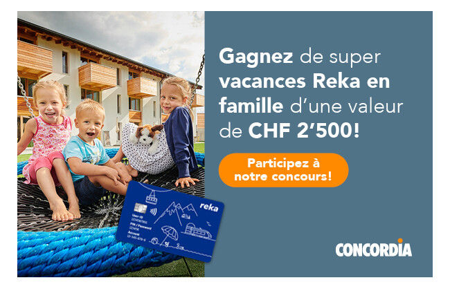 Gagnez un bon Reka d'une valeur de CHF 2'500.-