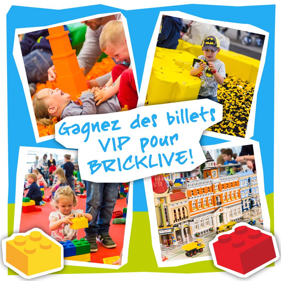 Concours Coop Hello Family - Gagnez vos billets VIP pour BRICKLIVE à ...