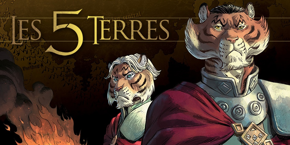 Concours BDGest - Gagnez l'album BD "Les 5 terres - Tome 2" - Concours.ch