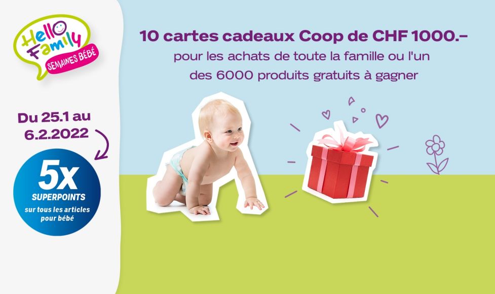 Concours Coop Hello Family - Gagnez 10 cartes cadeaux Coop d'une valeur ...
