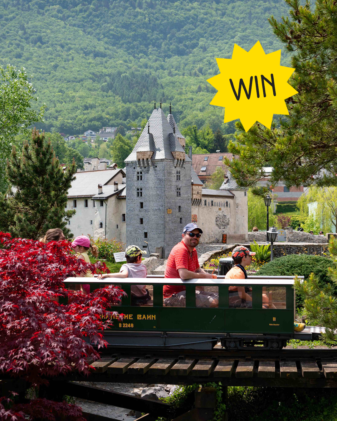 Concours Wernli Gagnez 4x 2 billets pour Le Swiss Vapeur Parc Concours.ch