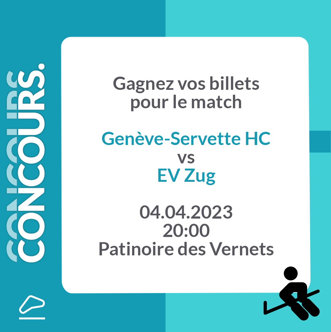Concours Radio Lac - Gagnez vos billets pour le match Genève-Servette ...