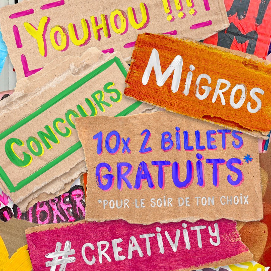 Concours migrosvaud - Gagnez 10x 2 billets pour le soir de votre choix ...