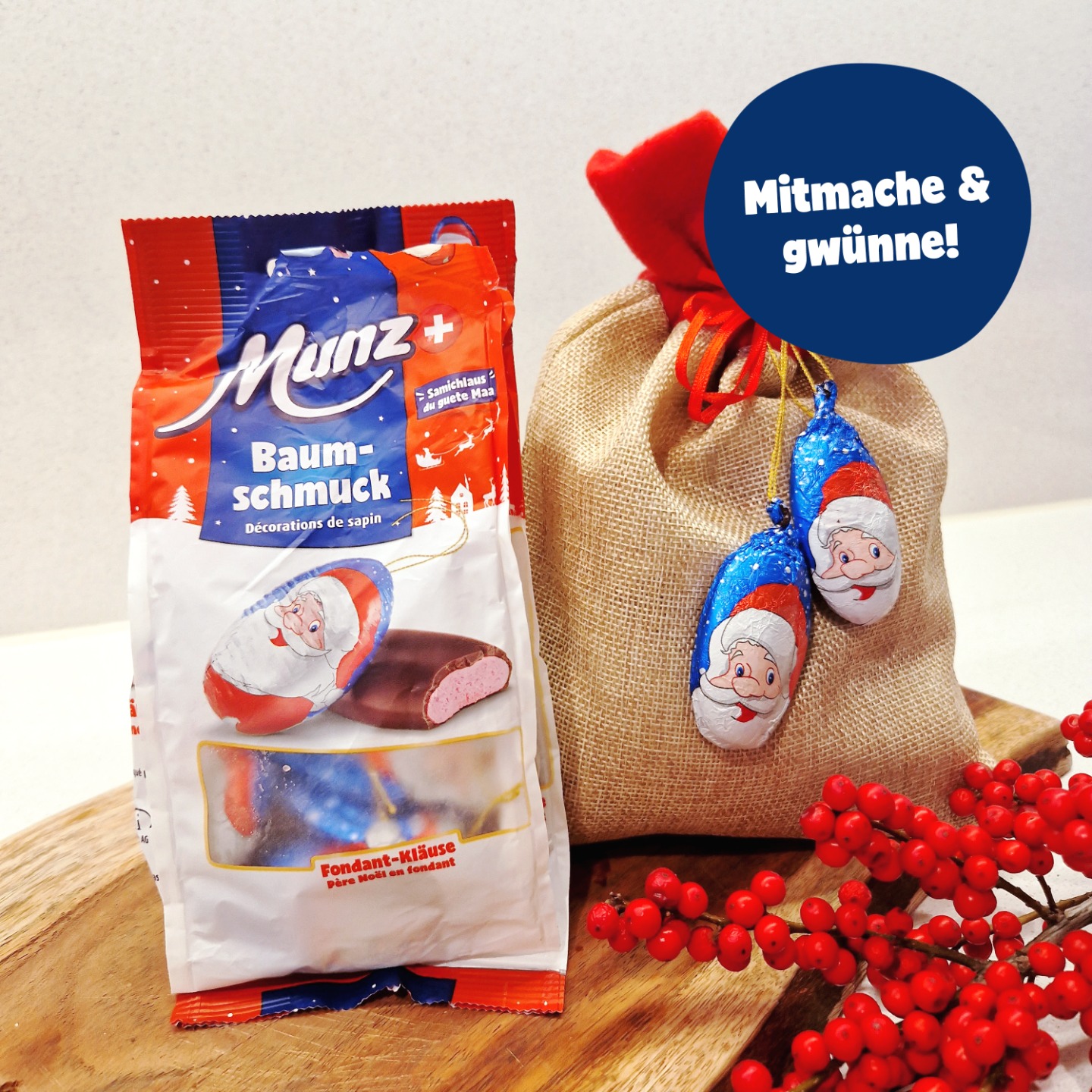 Concours munz - Gagnez du chocolat Munz - Concours.ch