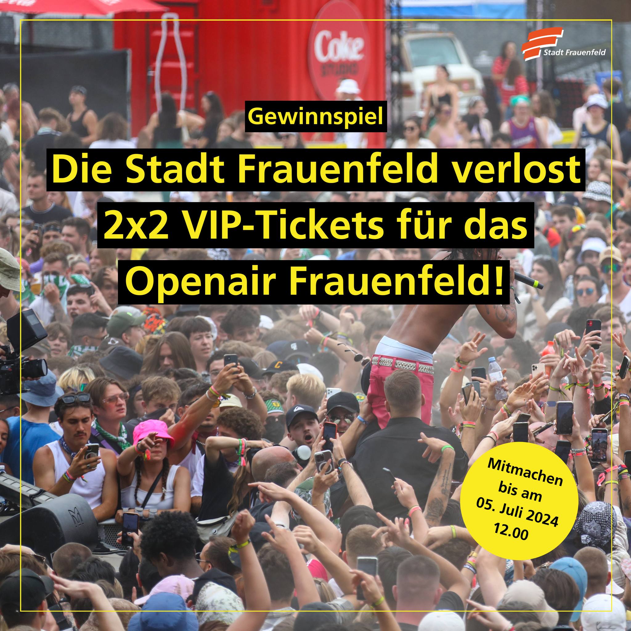 Concours stadt_frauenfeld - Gagnez vos 2 billets VIP pour l'Openair ...