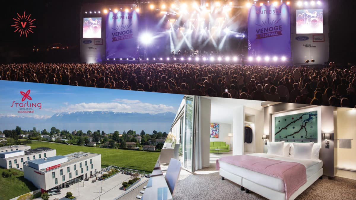 Concours Venoge Festival - Gagnez une Venoge VIP Experience pour 2 ...