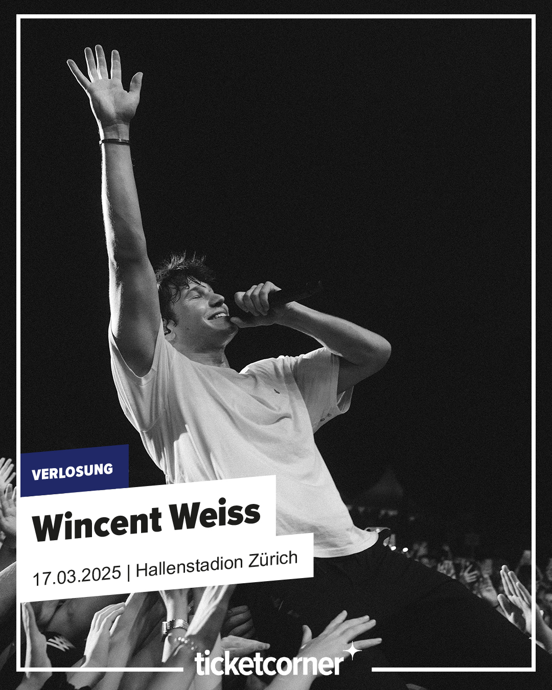 Concours Ticketcorner - Gagnez 1x 2 billets pour le concert de Wincent ...