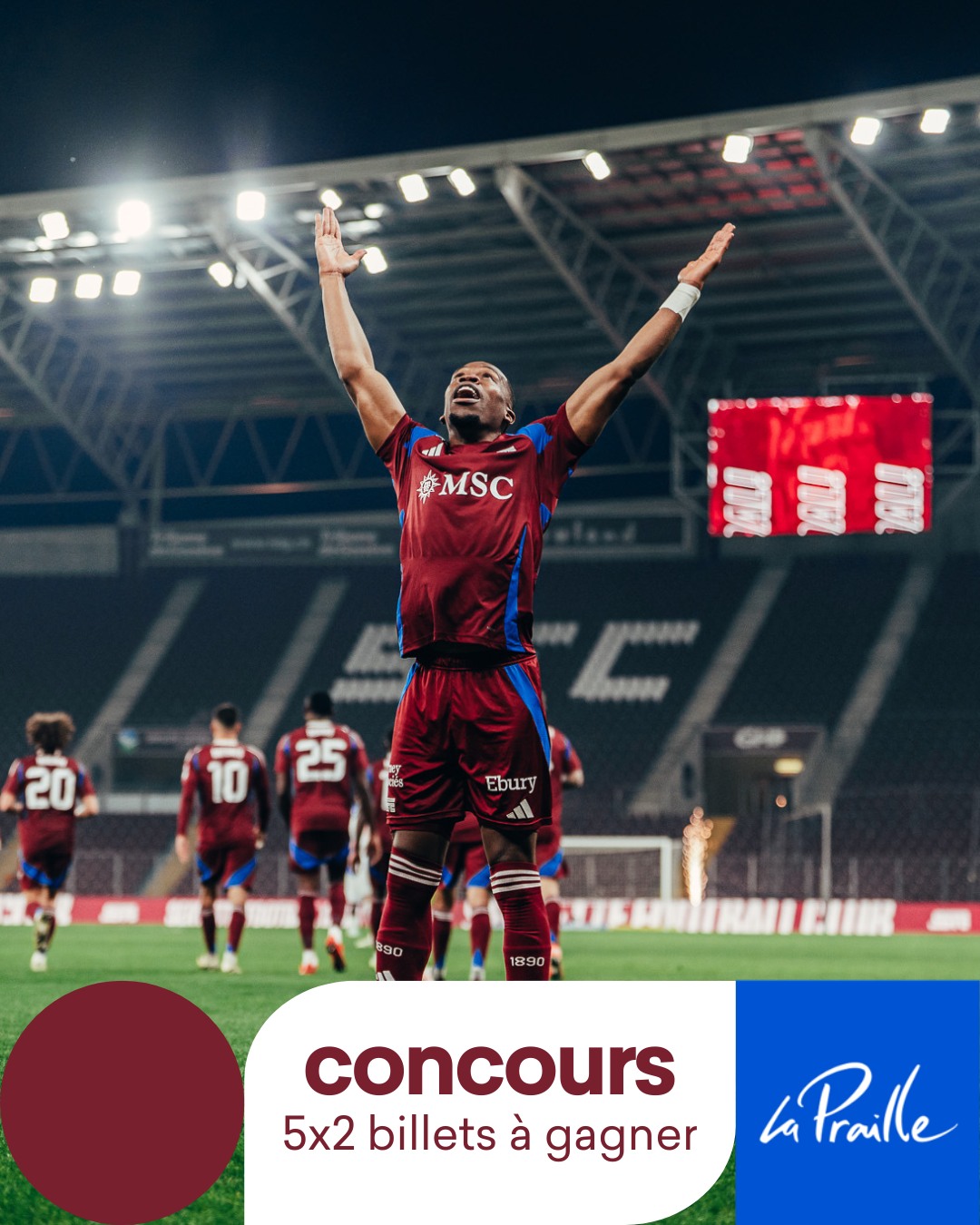 Concours La Praille - Gagnez 5x 2 billets pour le match SFC qui ...