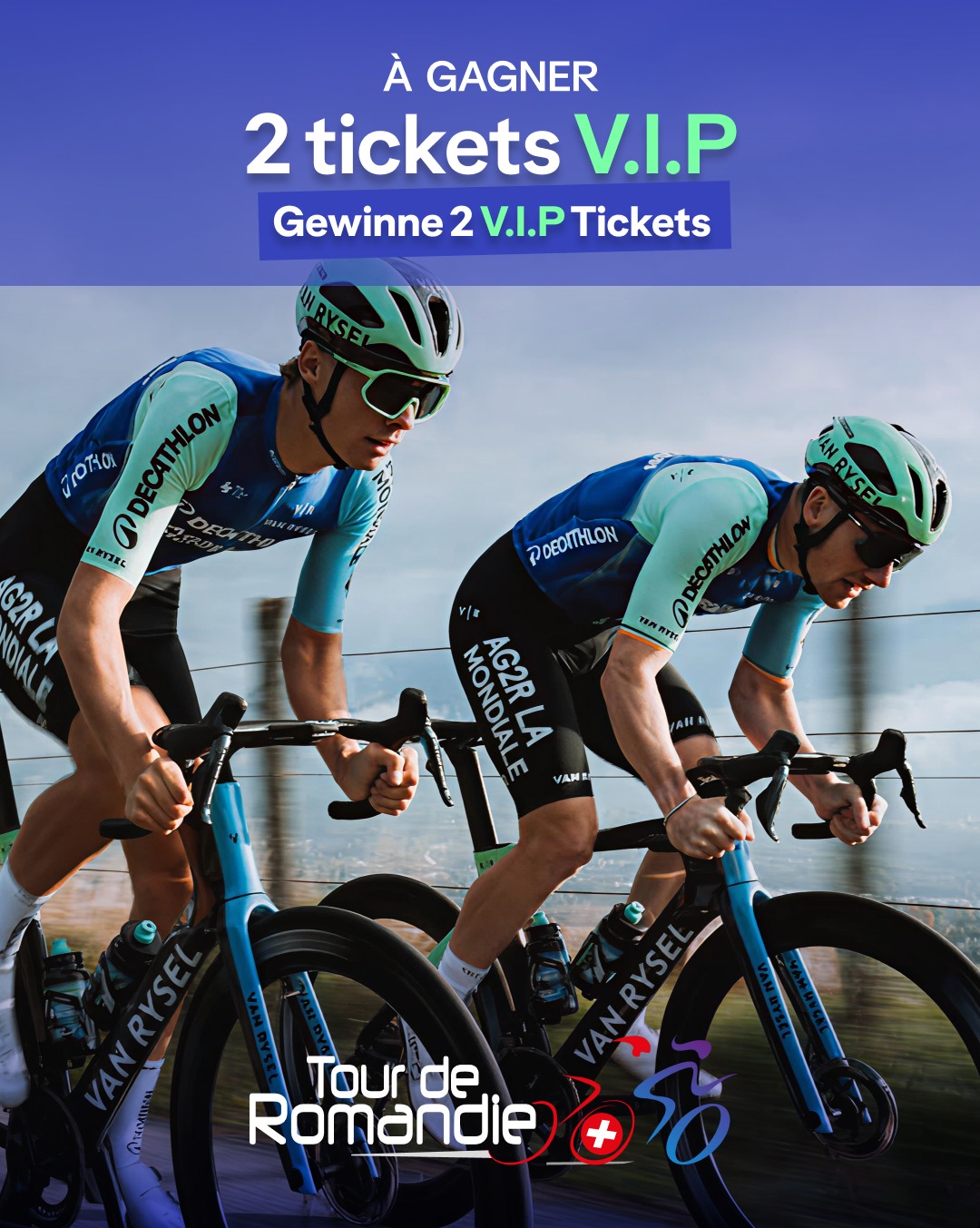 Concours decathlon_ch - Gagnez 2 places VIP pour le Tour de Romandie ...