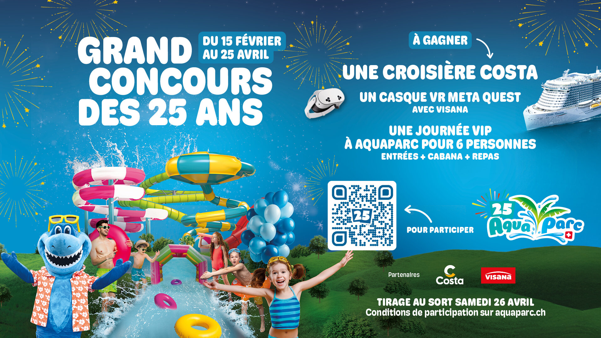 Concours Aquaparc - Gagnez une journée VIP au parc, un casque de ...
