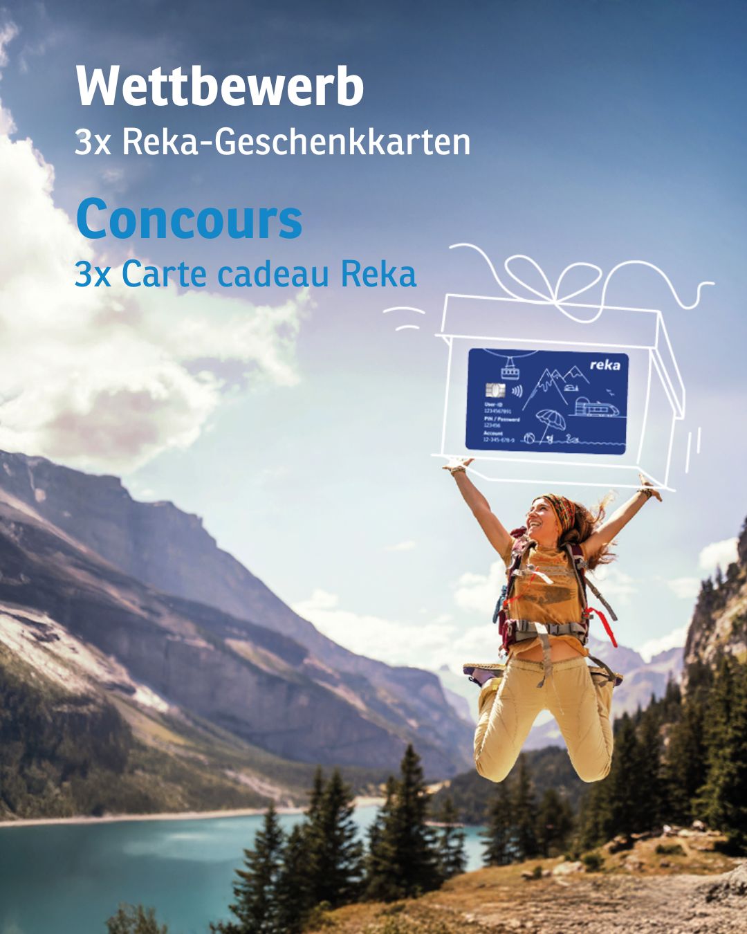 Concours rekaschweiz - Gagnez l'une des 3 cartes cadeaux Reka d'une ...