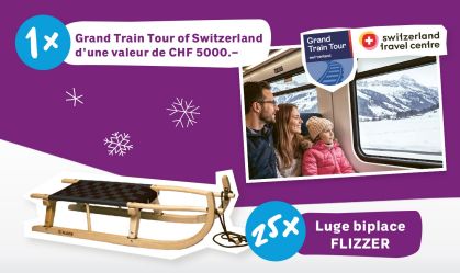 Concours Coop Hello Family - Gagnez un bon pour le Grand Train Tour of ...