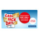 Du 19 juin au 3 septembre 2025 chez Coop Supercard, participez aux Cash Back Days Supercard et recevez jusqu'à CHF 100.– sous forme de carte cadeau (Bon plan journalier)