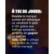 Gagnez un bon d'achat d'une valeur de CHF 100.-