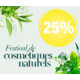 Profitez de 25% de rabais sur toutes les marques de cosmétiques naturels à partir de 2 pièces au choix chez Coop City