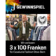 Gagnez l'un des 3 bons d'achat d'une valeur de CHF 100.- chacun. pour Casalucis Fashion Store Bern