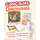 Gagnez l'album + le livret jeux du petit paléontologue + un pack de crayons de couleurs et des coloriages