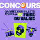 Gagnez 4x 2 billets pour la Foire du Valais, qui se tiendra du 26 septembre au 5 octobre à Martigny