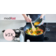 Gagnez 1x wok avec un livre de recettes "Légers plats au wok" de Betty Bossi d’une valeur de CHF 64.90 et 5x lots-surprises Modifast avec carte cadeau