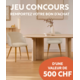 Gagnez un bon d'achat d'une valeur de CHF 500.-