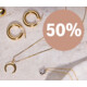Profitez de 50% sur une sélection de bijoux en or et en argent chez Coop City