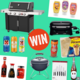 Gagnez l’un des 75 super prix, 1 Barbecue à gaz Genesis E-435W de Weber, 1 barbecue électrique Lumin noir de Weber et d'autres lots...