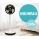 Profitez de 50% de rabais sur le satrap ventilateur 2 en 1 sur pied ou à poser Wireless Aranno CHF 79.50 au lieu de 159.– chez Coop City