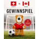 Gagnez un ours KONG Football avec le maillot suisse