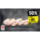 Profitez d'un rabais de 50% sur les Cuisses de poulet Coop, Suisse, en libre-service, 4 pièces, env. 840 g