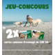 Gagnez 2x 1 carte cadeau d'une valeur de CHF 50.-