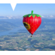 Gagnez un vol à bord du ballon Migros Bio en forme de fraise, d’une valeur de CHF 3'200.-