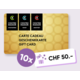 Gagnez CHF 500.- en cartes cadeaux Manor, 10x CHF 50.-