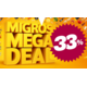 Profitez de 33% de réduction sur plus de 2500 produits avec le Mega Deal Migros