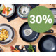 Profitez d'un rabais de 30% sur tous les articles de cuisine, de pâtisserie et d'art de la table