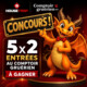 Gagnez 5 x 2 entrées pour le Comptoir gruérien 2026
