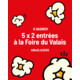 Gagnez 5 x 2 entrées pour la Foire du Valais 2026
