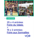 Gagnez 25 x 4 entrées pour la Foire du Valais et 15 x 2 entrées pour la Foire aux Sonnailles