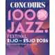 Gagnez vos billets pour "1000 JAZZ" au Locle et La Chaux-de-Fonds, rendez-vous les 22, 23 & 24 octobre pour vibrer au rythme du jazz !
