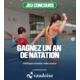 Gagnez 10 abonnements annuels au Centre aquatique de la Vaudoise aréna