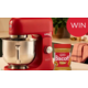 Gagnez robot culinaire Kenwood kMix Édition Suisse, noir ou rouge vif