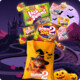 Gagnez l’un des 20 petits paquets de friandises d’Halloween remplis d’une sélection de gourmandises nimm2