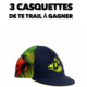 Gagnez 3 superbes casquettes modèle à choix, pour vos prochaines aventures running et trail !